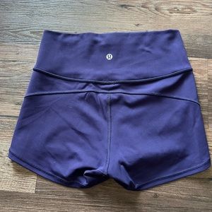 Lululemon Purple Athletic Shorts